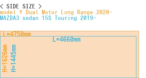 #model Y Dual Motor Long Range 2020- + MAZDA3 sedan 15S Touring 2019-